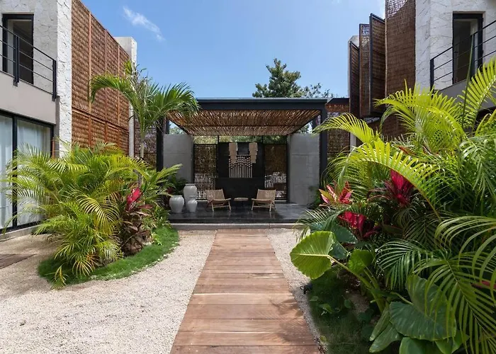 Lujoso Departamento Boho-chic Con Alberca Privada * Tulum Pueblo