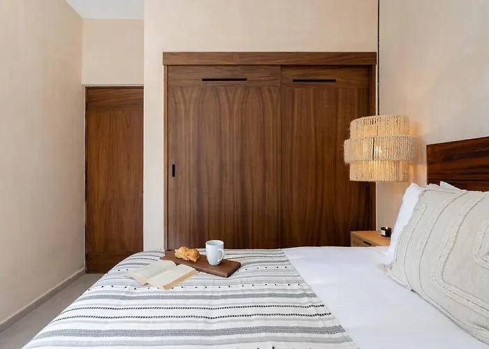 Lujoso Departamento Boho-chic Con Alberca Privada Tulum