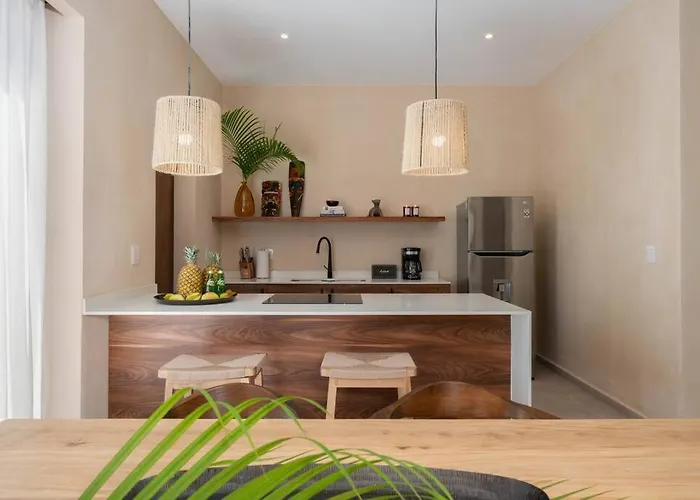 Lujoso Departamento Boho-chic Con Alberca Privada *